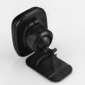 Автотримач для телефона HOCO CA24 Lotto series magnetic automotive center adsorbed holder Black (6957531065593)
