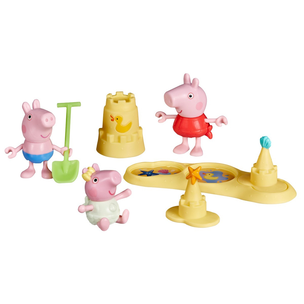 Ігровий набір Peppa Figurines (Три маленькі свинки на пляжі)