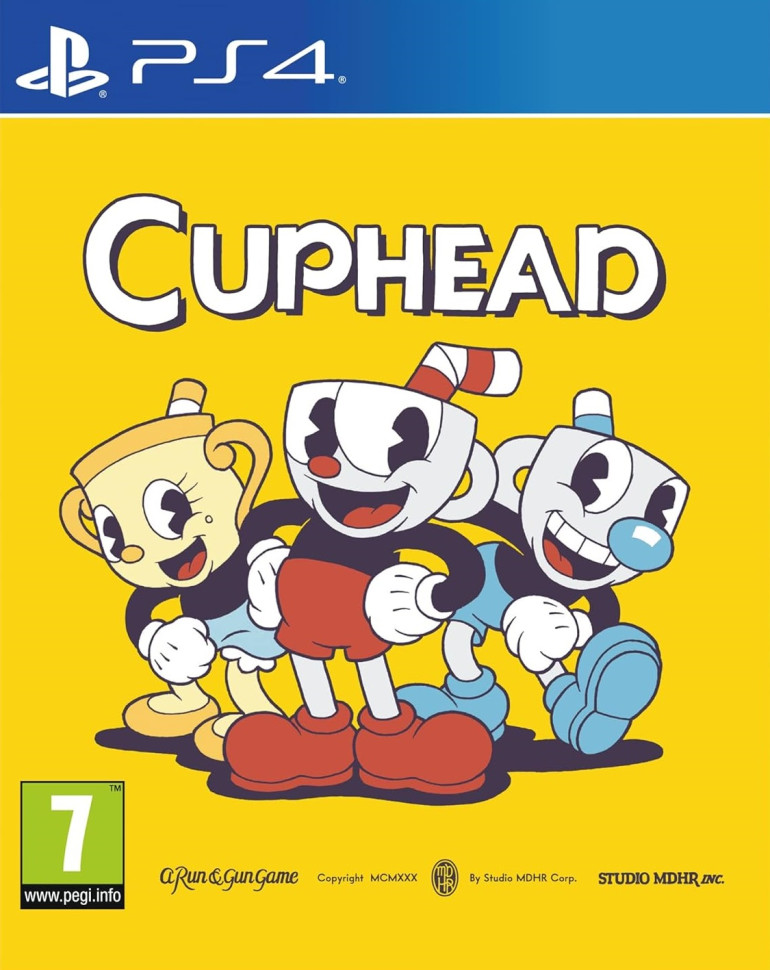 Игра Cuphead (PS4) (русская версия)