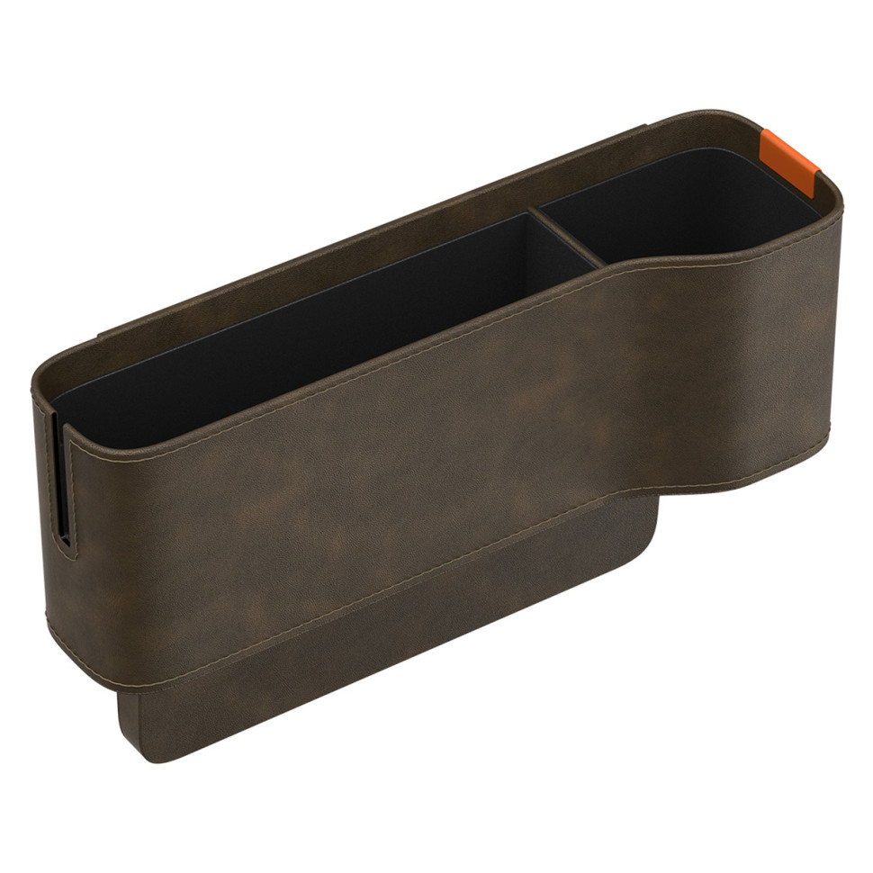 Автомобільний органайзер Baseus OrganizeFun Series Car Console Storage Organizer Marble Brown (C20256502001-00)