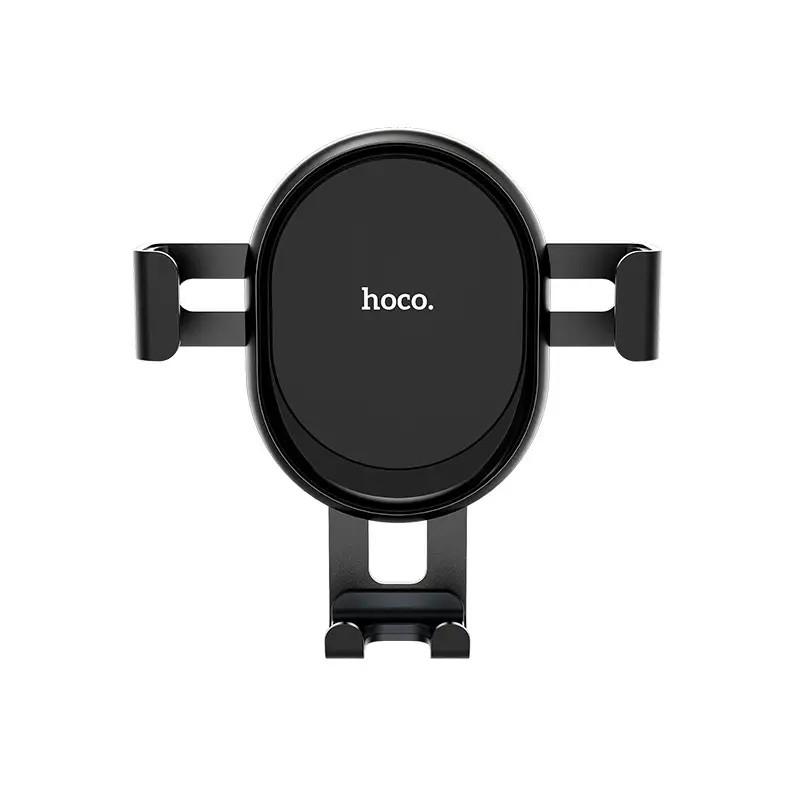 Автотримач для телефона HOCO CA56 Plus Armor metal gravity car holder Black Silver (6931474760296) Автотримач для телефона HOCO CA56 Plus Armor metal gravity car holder Black Silver (6931474760296)