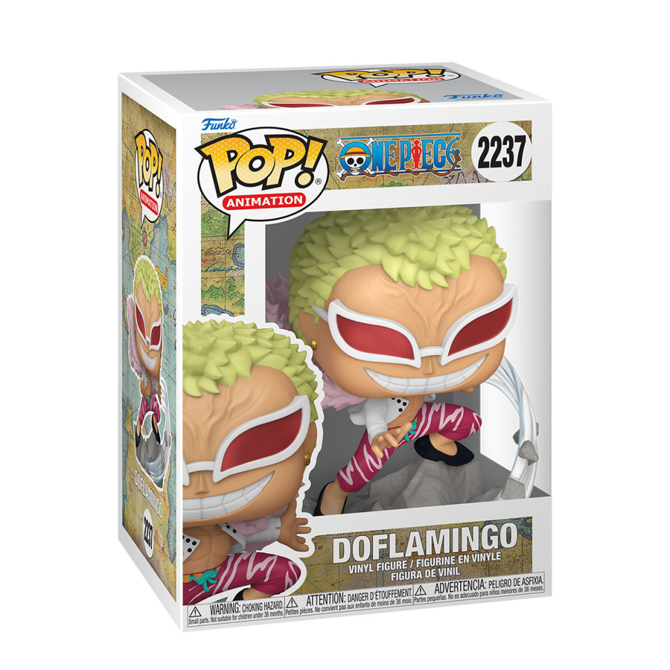 Ігрова фігурка Funko POP! серії Великий куш - Дофламінго Ігрова фігурка Funko POP! серії Великий куш - Дофламінго