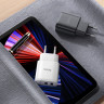 Мережевий зарядний пристрій HOCO C141A Smart dual-port charger White (6942007627856)