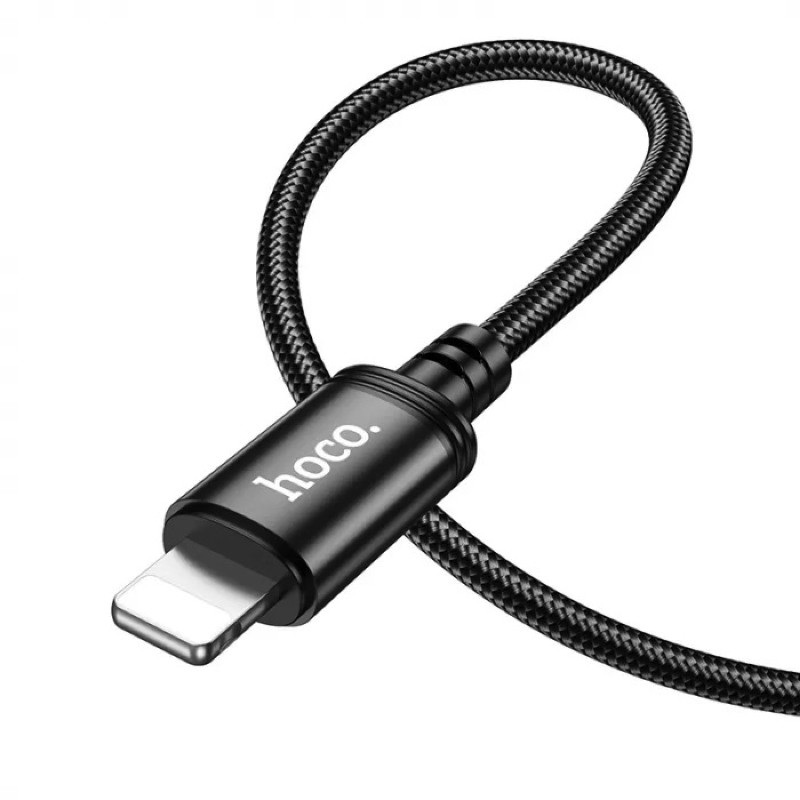 Кабель HOCO X91 Radiance charging data cable for iP(L=3M) Black (6931474788702) Кабель HOCO X91 Radiance charging data cable for iP(L=3M) Black (6931474788702)