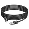 Кабель HOCO X91 Radiance charging data cable for iP(L=3M) Black (6931474788702) Кабель HOCO X91 Radiance charging data cable for iP(L=3M) Black (6931474788702)