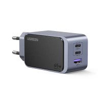 Мережевий зарядний пристрій UGREEN Nexode S 65W 3-Port GaN Fast Charger EU (UGR-35042)