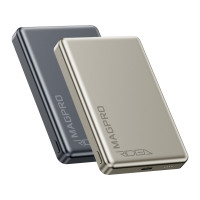 Мобильная Батарея Ridea RP-M10 MAGPRO QC/PD 20W, QI 15W with Magnetic 10000mAh Титан