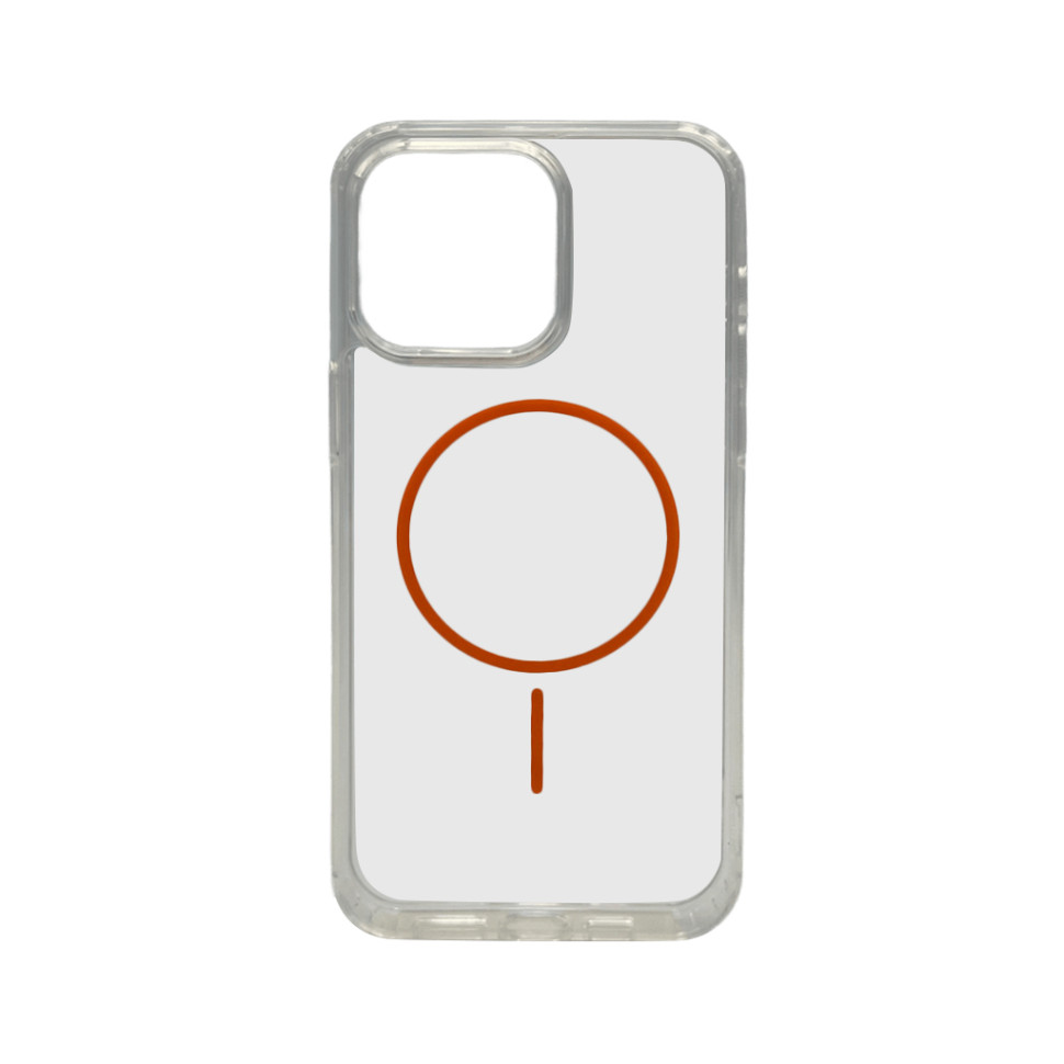 Чохол Cosmic Acrylic Thin Magnetic for Apple iPhone 14 Pro Max Orange (AcColMagi14pmOrange)