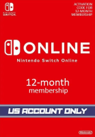 Nintendo Switch Online 12 Month Individual Membership | US (ключ активации)