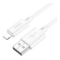 Кабель USB Hoco X88 Gratified Lightning 2.4A 2m Цвет Белый