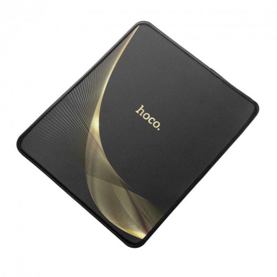 Килимок для миші HOCO GM22 Aurora gaming mouse pad (200*240mm) Black (6931474799968)